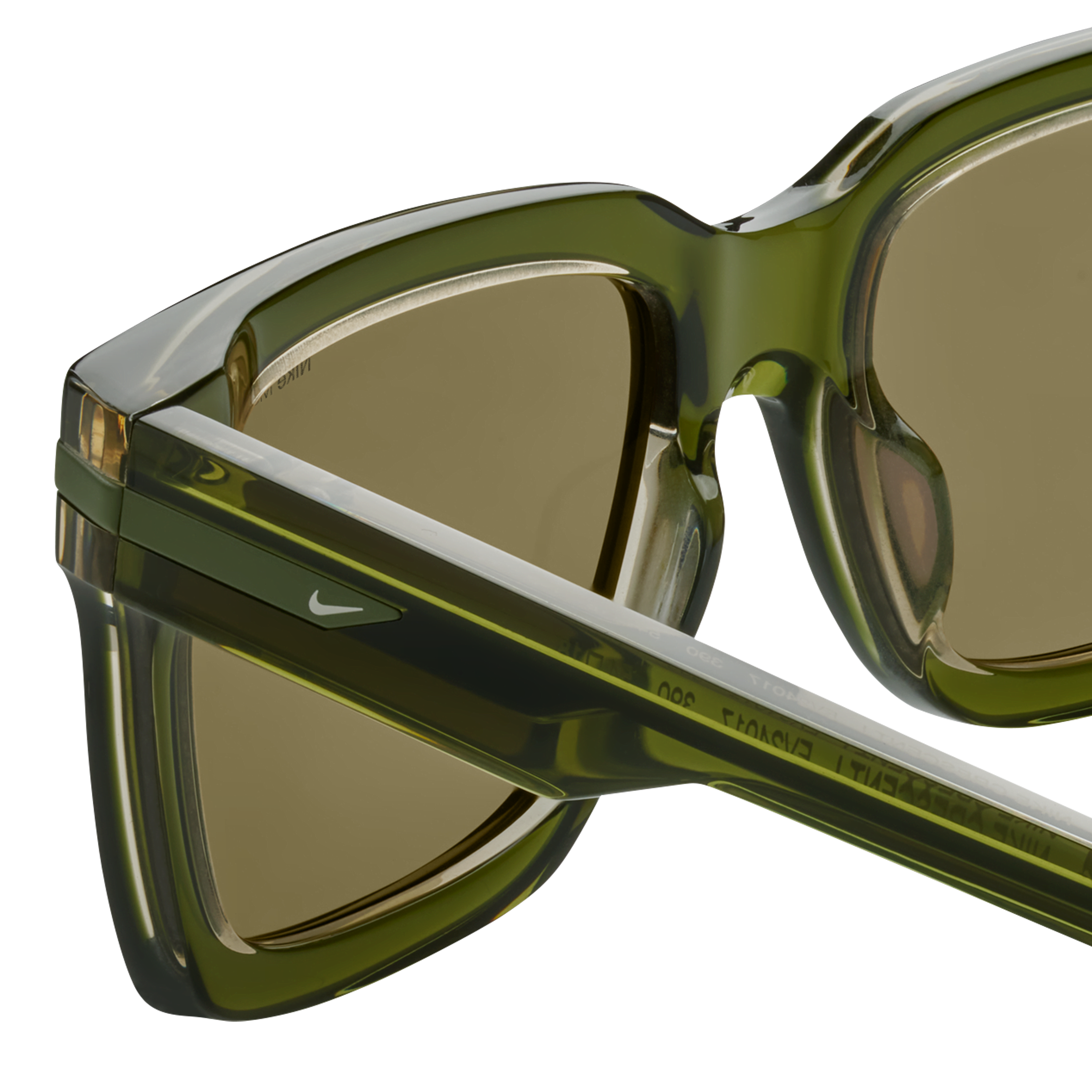 NIKE クレセントIIスクエアフレムサンクラス EV24018 801 Nike Crescent II EV24018 Square Sunglasses | Fashion Eyewear US
